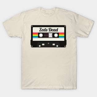 Zeds Dead / Cassette Tape Style T-Shirt